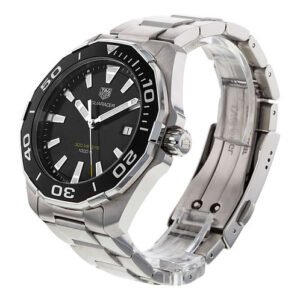 TAG Heuer Aquaracer Black Dial · Steel Bracelet